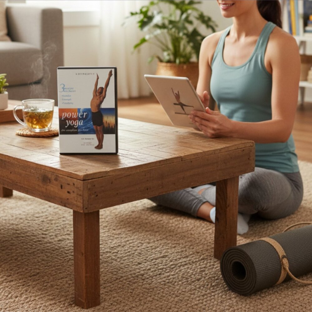 WORKOUT DVD -- "Power Yoga:  The Complete Workout", Rodney Yee, Fitness, Guided